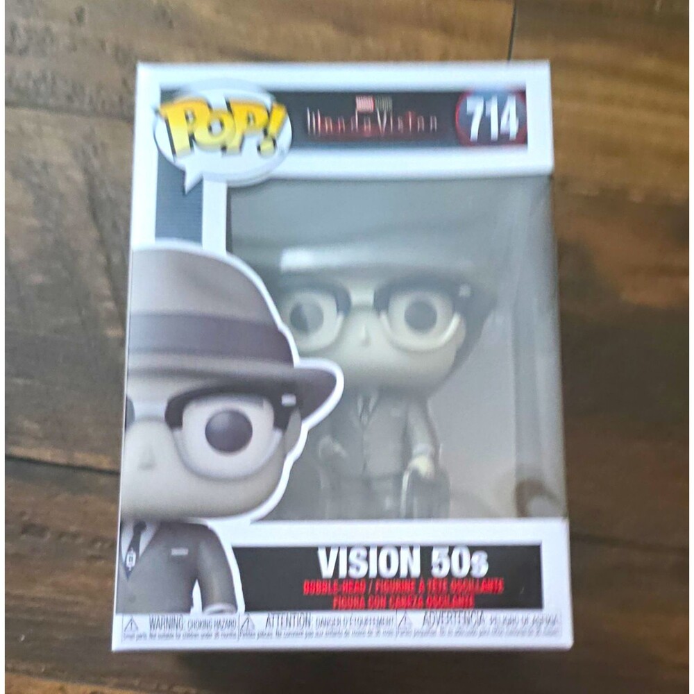 Funko Pop! Vinyl: WandaVision - Vision 50s Bobble-Head #714 Vinyl Figure